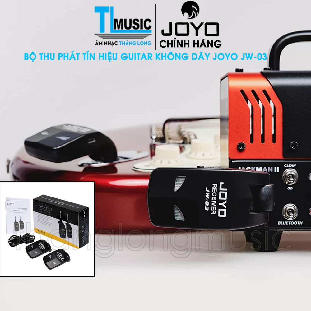 Joyo JW-03 Digital Wireless Transmitter and Receiver - Bộ Thu Phát Tín Hiệu Không Dây Joyo JW-03 - Hàng chính hãng