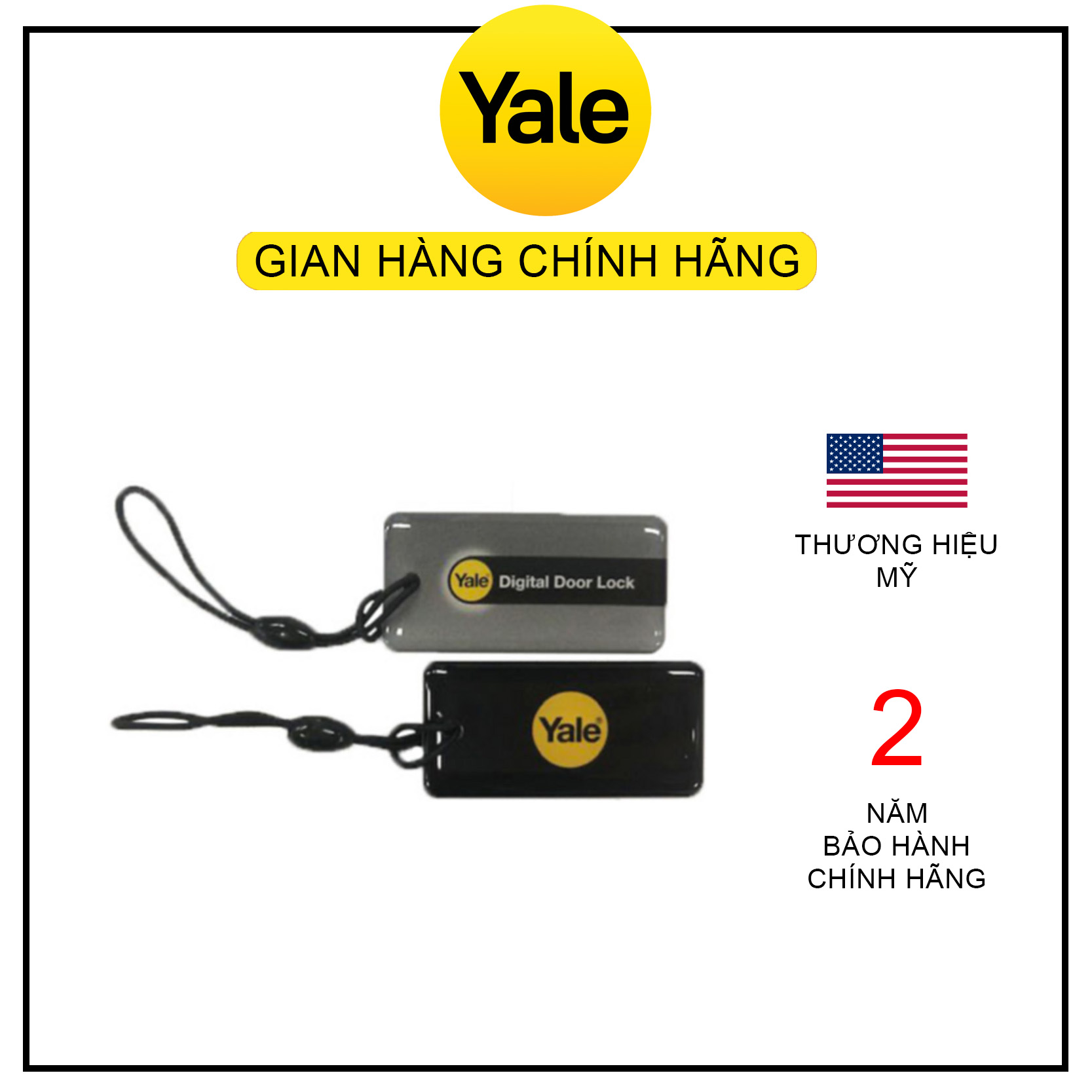 Thẻ từ Yale IKE-1055A-15 - Hàng chính hãng