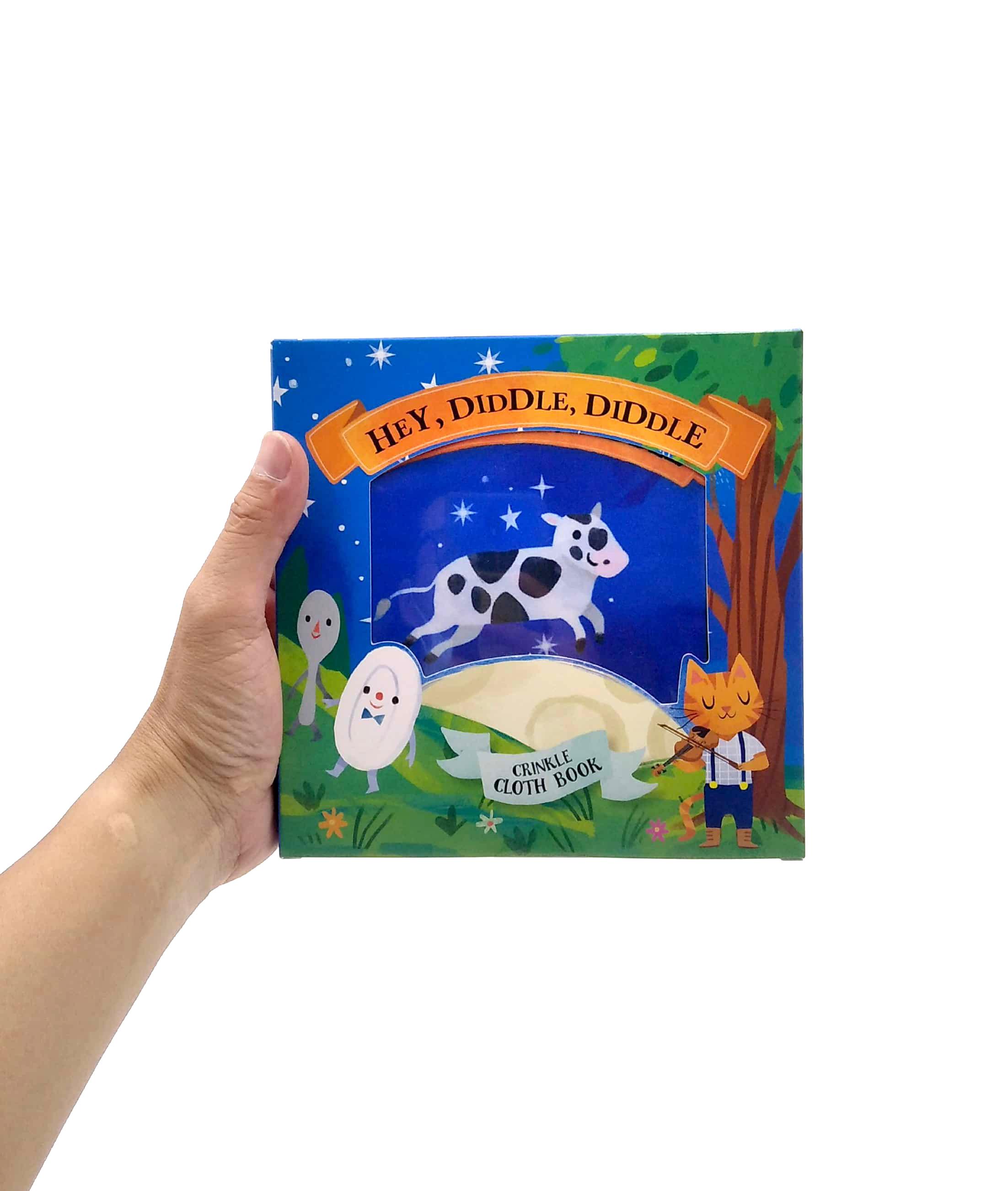 Crinkly Cloth Book - Hey, Diddle, Diddle