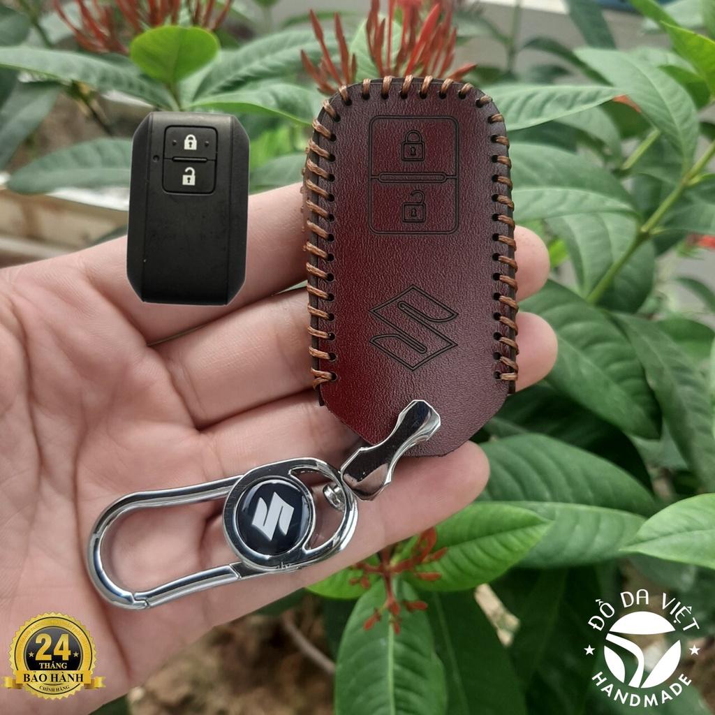 Bao da chìa khoá ô tô suzuki xl7, swift ertiga bảo vệ chìa khoá oto cao cấp