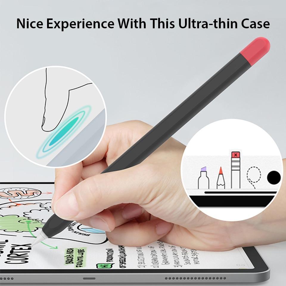 Ốp Nhựa Dẻo Chống Sốc Cho Bút Cảm Ứng Apple Pencil 1 / 2