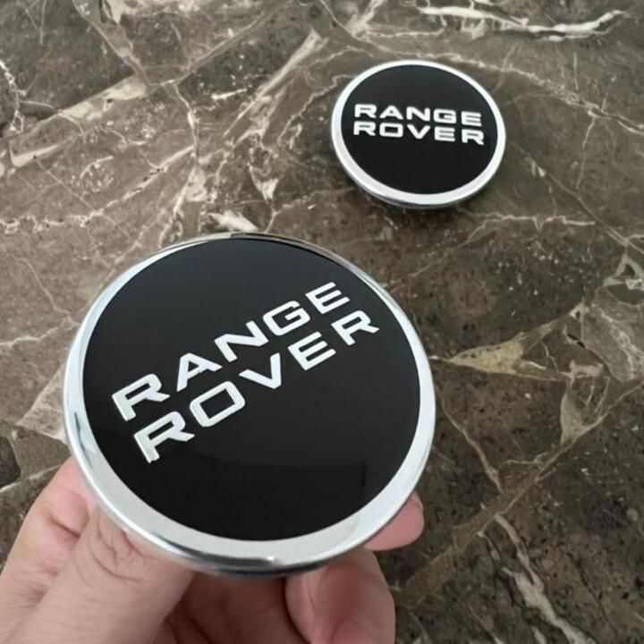 Logo chụp mâm, ốp lazang bánh xe ô tô Ranger Rover 62mm