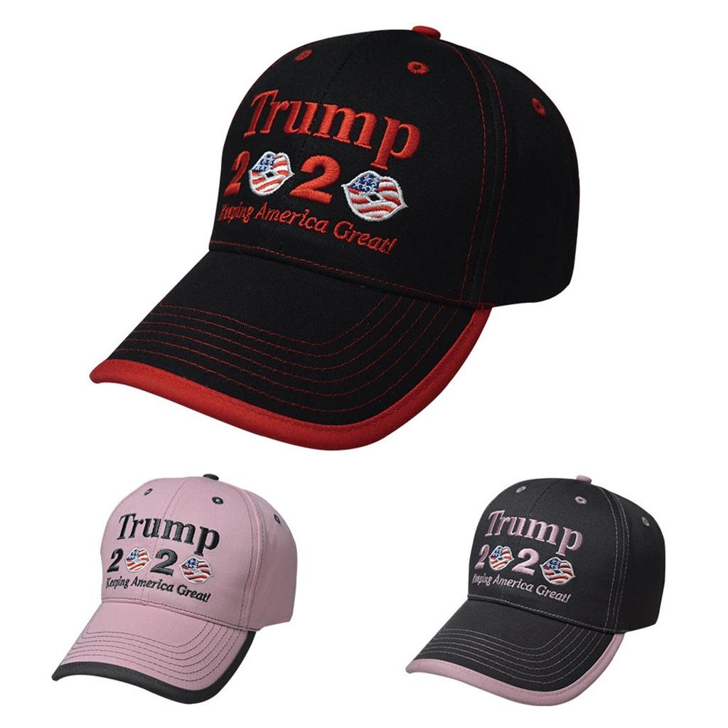 Women Baseball Hat Trump 2020 US Election Campaign Cap For Outdoor Camping Sunproof Hats For Adult