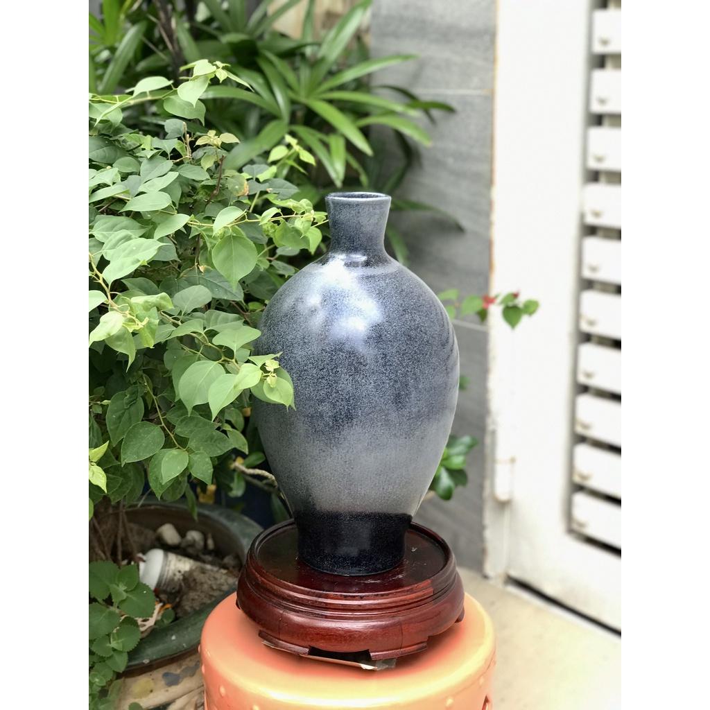 BÌNH HOA GỐM SỨ XUẤT KHẨU TRANG TRÍ DECOR BÌNH CẤM HOA XK14