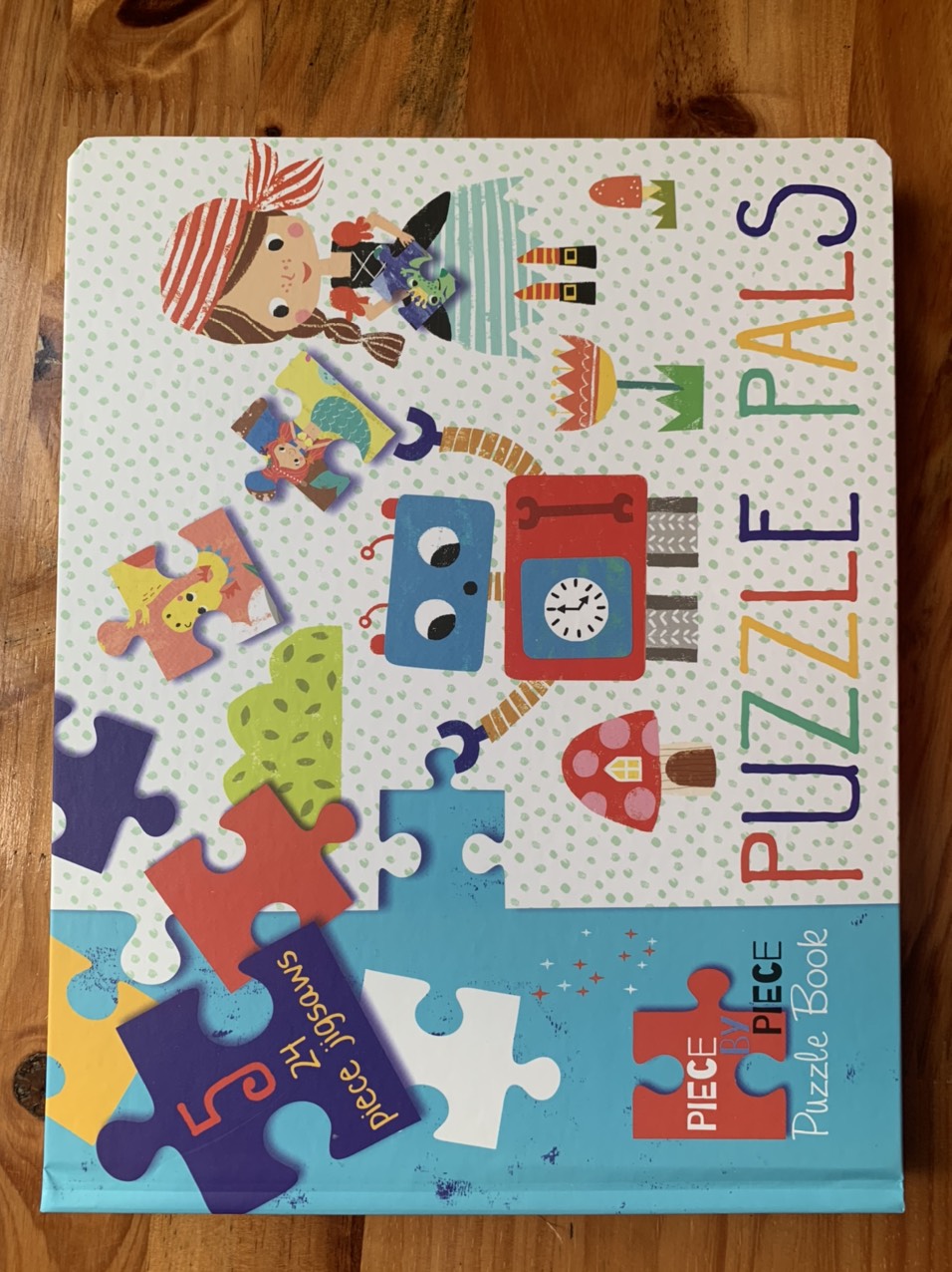 Sách xếp hình tương tác: Những người bạn ngộ nghĩnh- Puzzle pals (Jigsaw book)