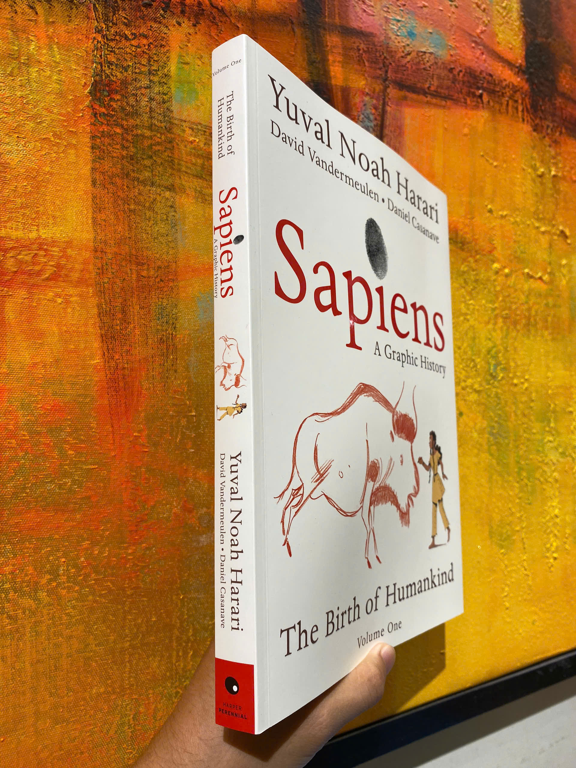 Sách - Sapiens: A Graphic History: The Birth of Humankind (Vol. 1) by Yuval Noah Harari/Paperback &amp; Illustrated - Ngoại văn chính hãng