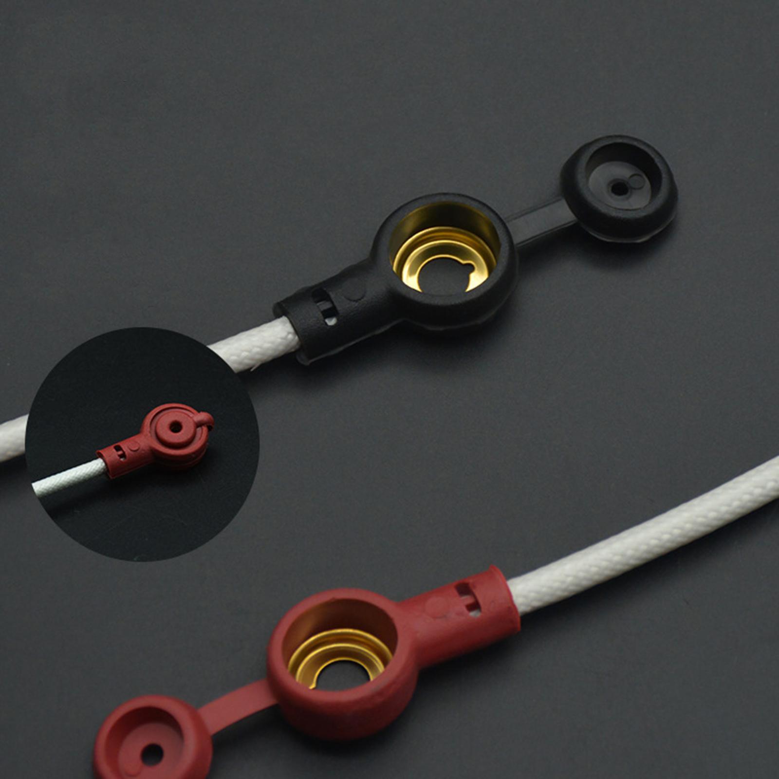 Battery Cable Spare Parts Copper Wire with Lug Replaces Parts Red Black High Temperature Resistant Wire