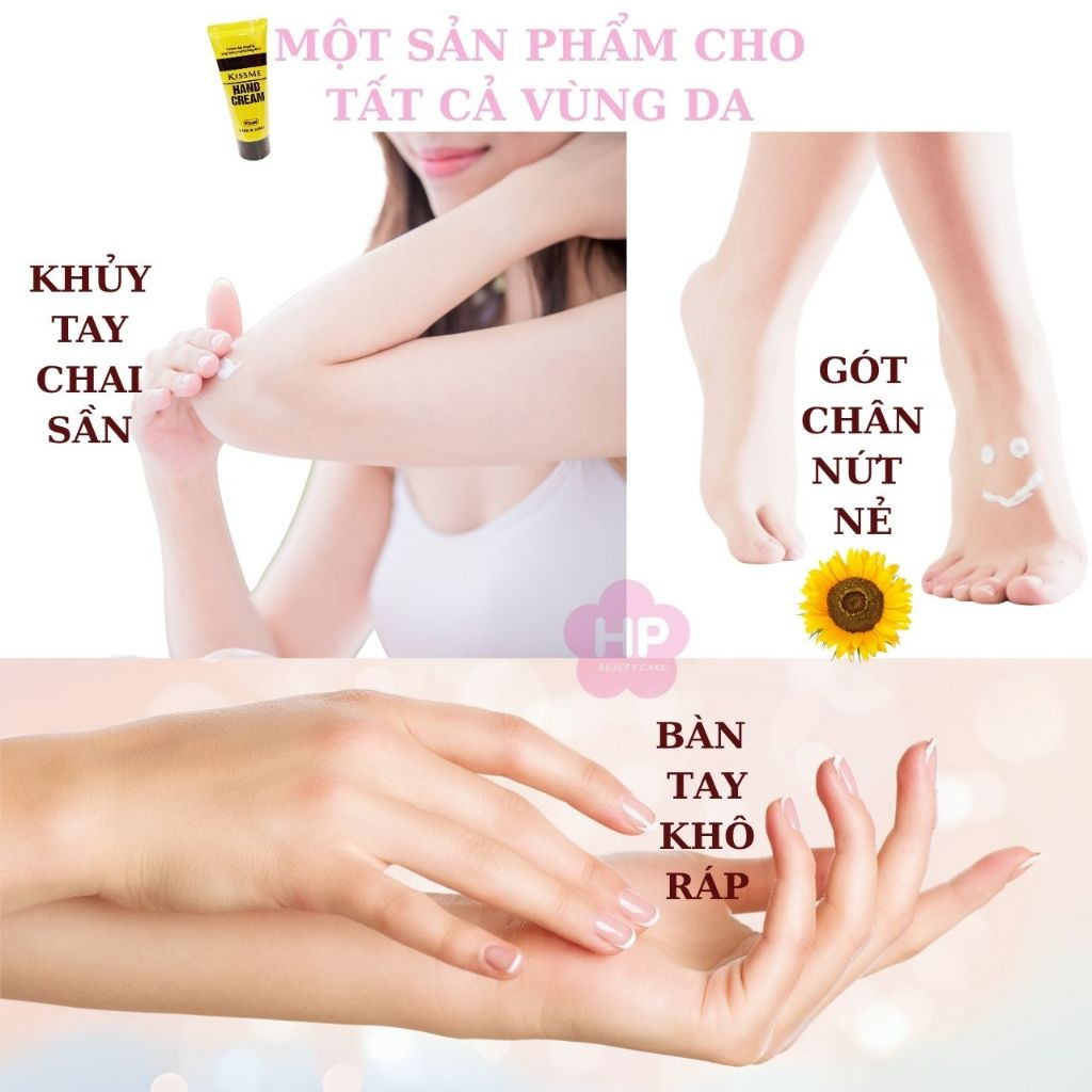 Kem Dưỡng Ẩm Và Làm Mềm Da Tay Kissme Moisturizing Hand Cream
