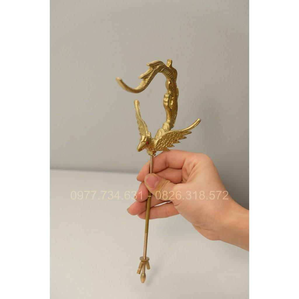MÓC PHƯỢNG ĐỒNG LỒNG CHIM CHÀO MÀO TẶNG KÈM 3 NẸP ĐỒNG
