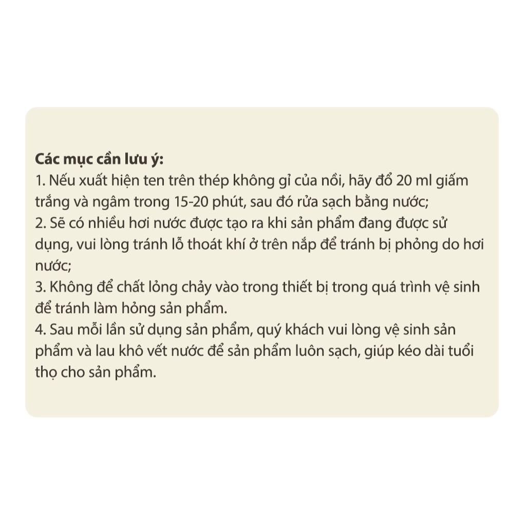 Nồi hấp và nấu lẩu điện đa năng Bear DZG-D80G5 - Hàng chính hãng