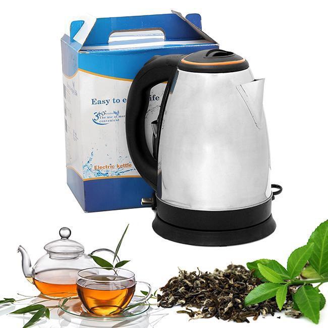 Xả Kho Ấm Siêu Tốc Đun Nước Electric Kettle Dung Tích 1.8 Lít Loại 1 Lớp, Bảo Hành 6 Tháng Lỗi Đổi Mới