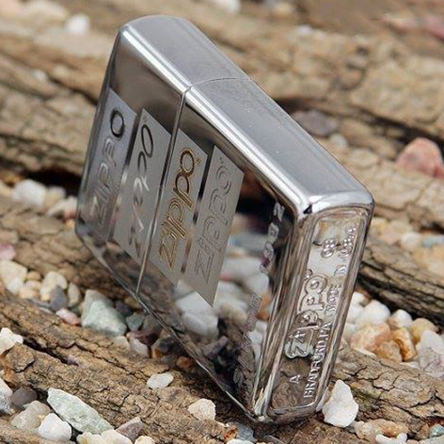 Bật Lửa Zippo 24207 Chrome Generations High Polished Chrome