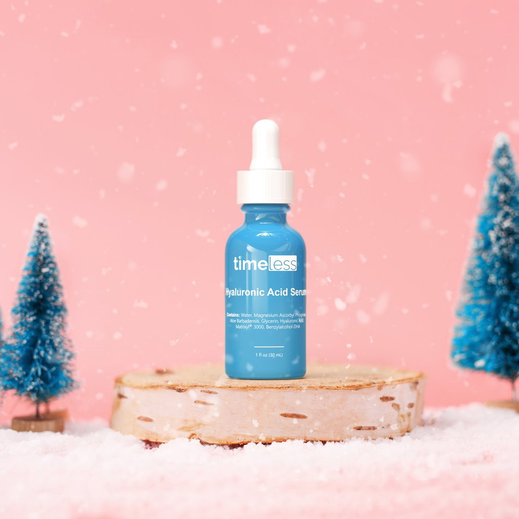 Serum Timeless HA + Vitamin C Cấp Ẩm, Làm Sáng Da 30ml Hyaluronic Acid Vitamin C Serum