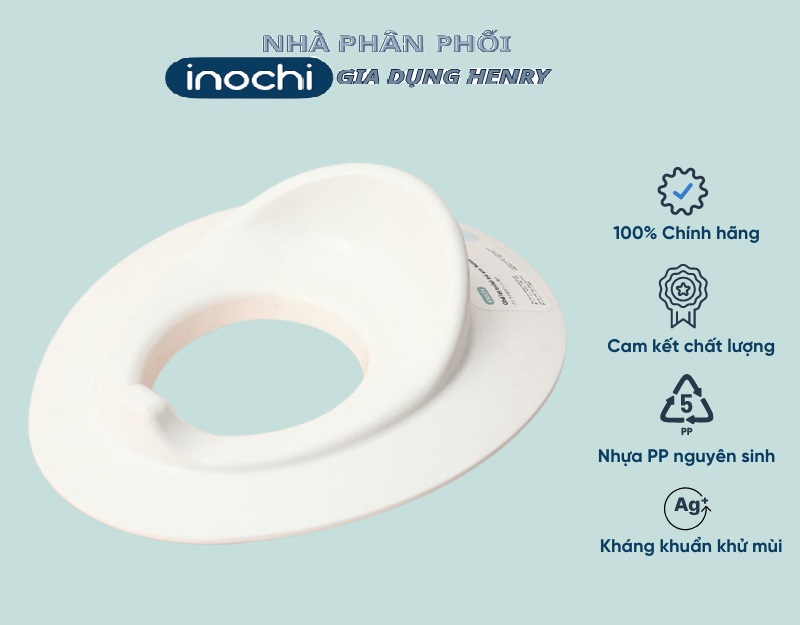 Ghế lót toilet trẻ em Notoro - Hàng INOCHI an toàn tiêu chuẩn Nhật