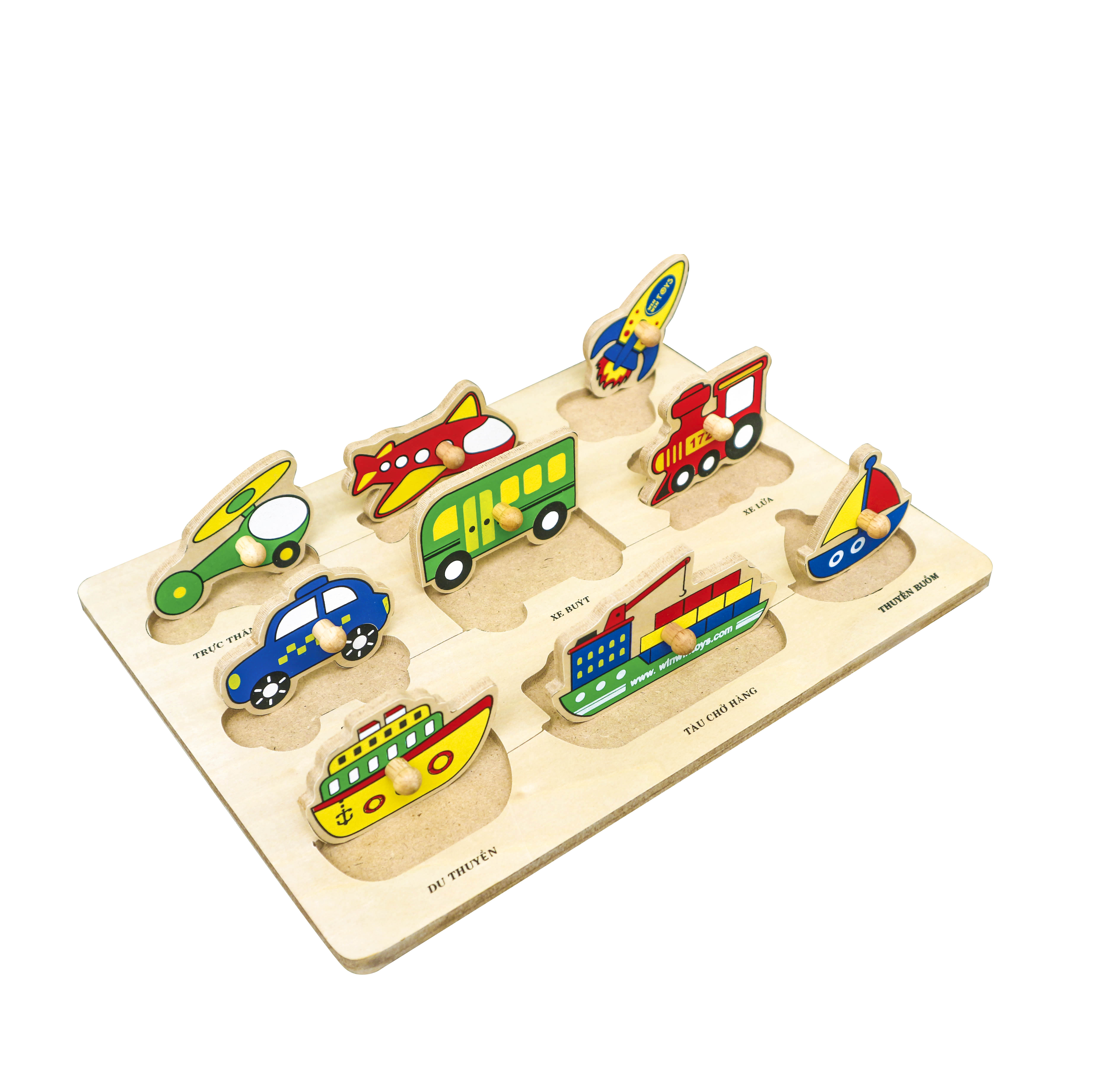 Bộ học phương tiện giao thông | Winwintoys - 66302