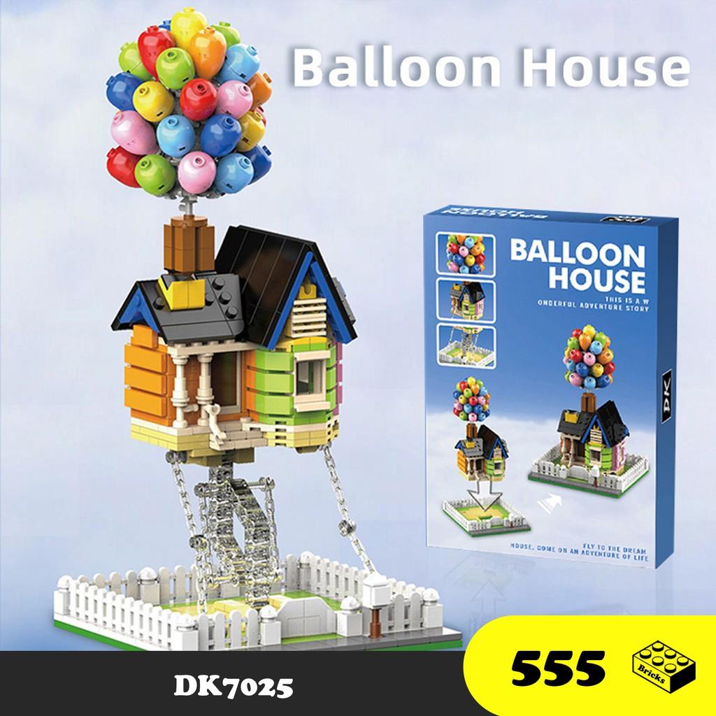 Đồ chơi Lắp ráp Ngôi Nhà Bay - DK7025 Balloon House - Xếp hình thông minh - Đồ chơi trí tuệ