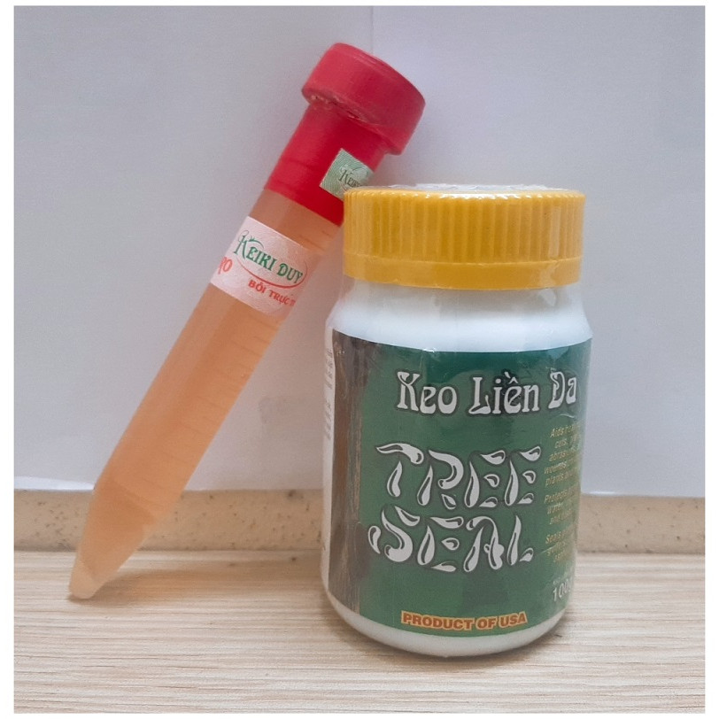 ComBo Kích Kie An Toàn Cho Hoa Lan Gồm Keo Liền Sẹo Mỹ Morrisons Tree Seal 100g + Chế Phẩm Keiki Duy Pro 15ml