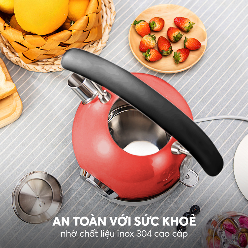 Ấm đun siêu tốc Elmich KEE-1776 - Hàng Chính Hãng