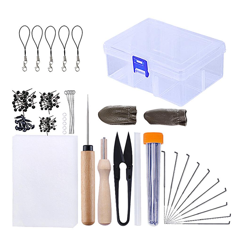 Felting Kit - Starter Tool Kit,Wool Felt Tools with Foam Mat Included