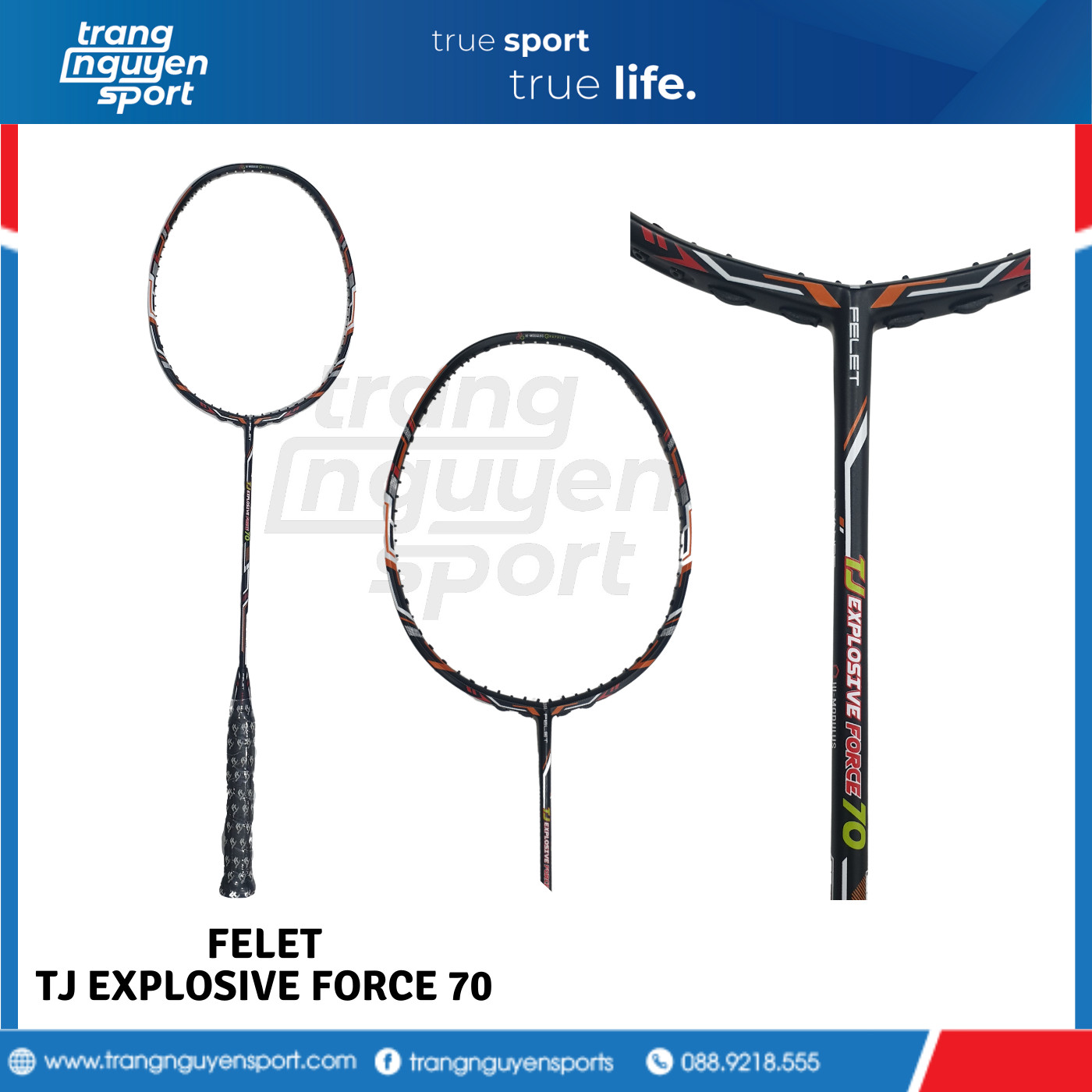 Vợt cầu lông Felet TJ Exprosive Force 70