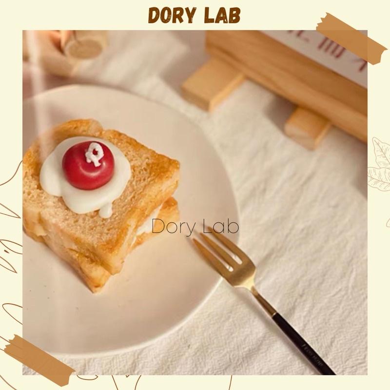 Nến Thơm Bánh Mì Sandwich 2 Lớp Mix Topping Nhiều Mẫu Handmade, Phụ Kiện Trang Trí - Dory Lab