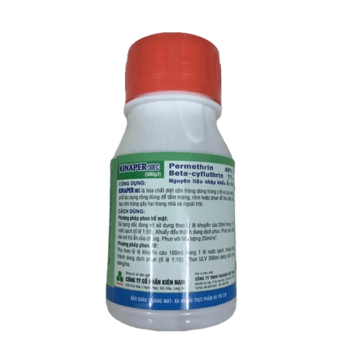 Chế phẩm KINAPER 50EC diệt côn trùng và diệt khuẩn trong y tế - gia dụng