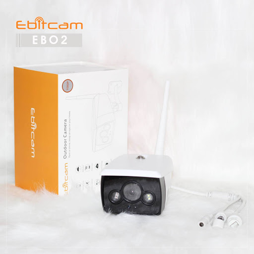 Camera Ip Wifi Ngoài Trời Ebitcam EB02 Full HD 1080P - Hàng Chính Hãng