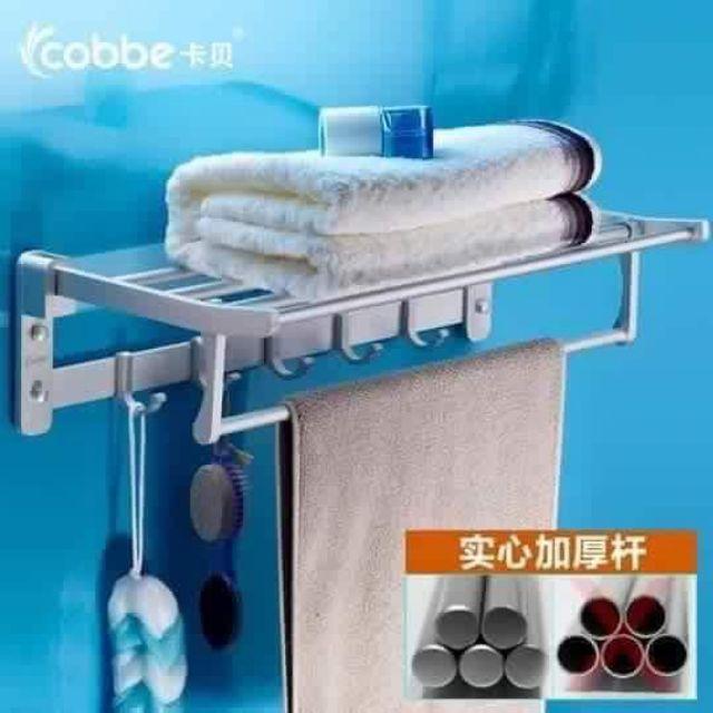 GIÁ TREO KHĂN 2 TẦNG NHÀ TẮM INOX