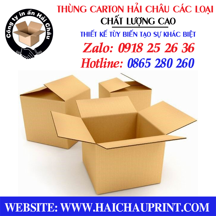 Combo 20 Thùng Carton 22x19x14cm - HC059 - Carton 3 lớp, Cứng Cáp, Tiện Lợi...