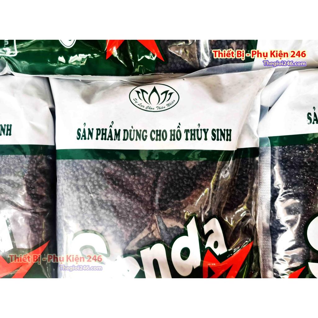 Phân nền chuyên trồng cây thủy sinh Senda hồ cá cảnh thủy sinh bao 2kg