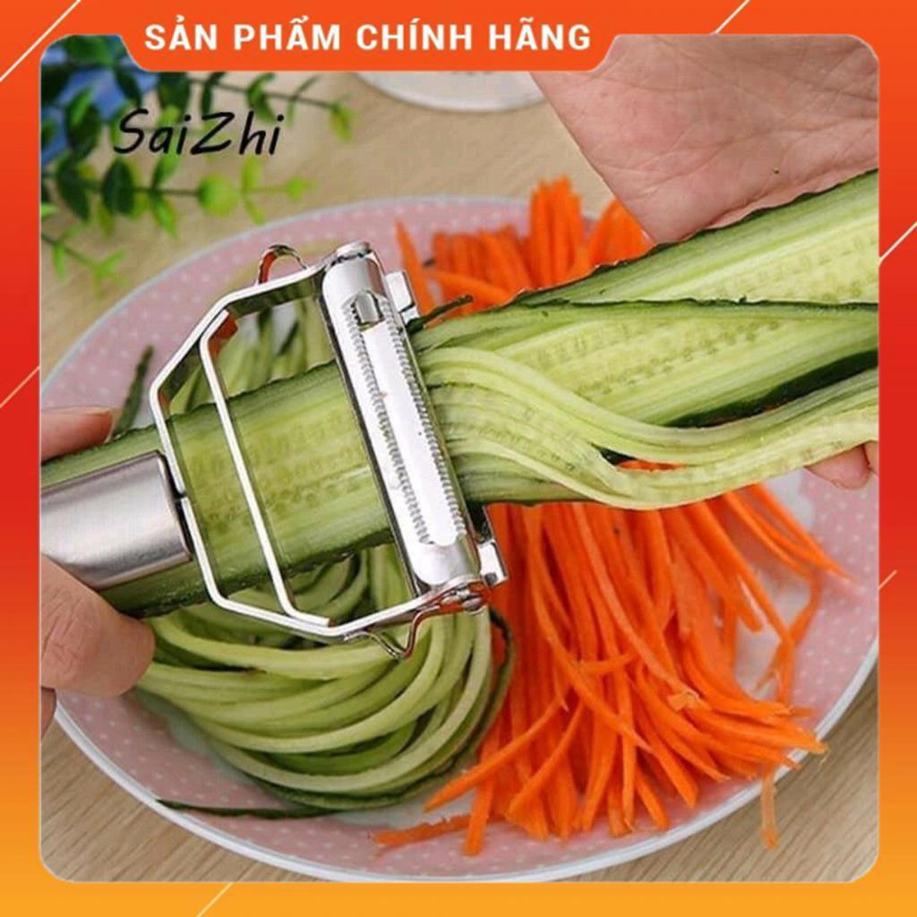 Nạo rau củ Inox đa năng 3 trong1 Vân Phương Shop