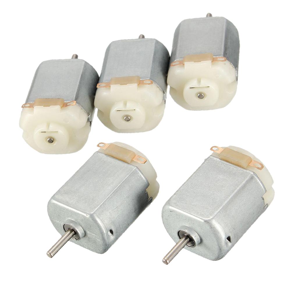 5 Chiếc DC 3V Mô Men Từ Mini Xe Máy Điện cho TỰ LÀM Đồ Chơi Ô Tô Trẻ Em