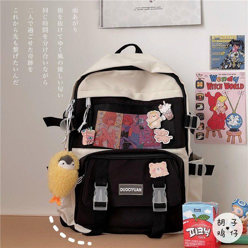 balo thời trang nam nữ Unisex balo đi học laptop balo ulzzang đi học thời trang Cặp- Balo sinh viên học sinh đa năng mèo đọc sách cute ulzzang