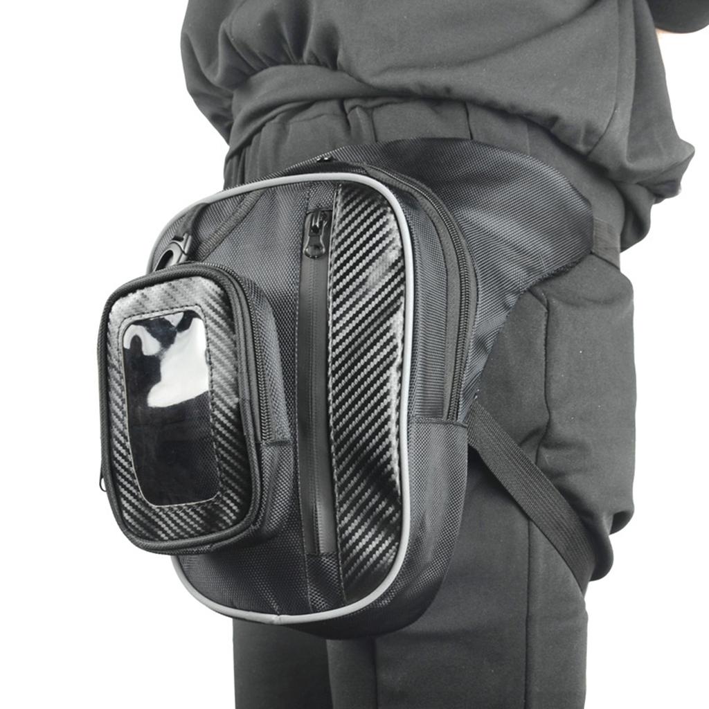 Drop Leg Bag Hiking Waist Pack for Men Motorcycle Bike Cycling Riding Travel Outdoor Sports Fanny Pouch