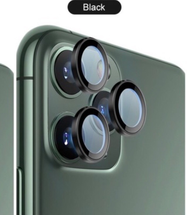 Bộ 3 Vòng Bảo Vệ Camera IPhone 11Pro/ 11Pro Max - Chống vân tay, Chống mờ camera