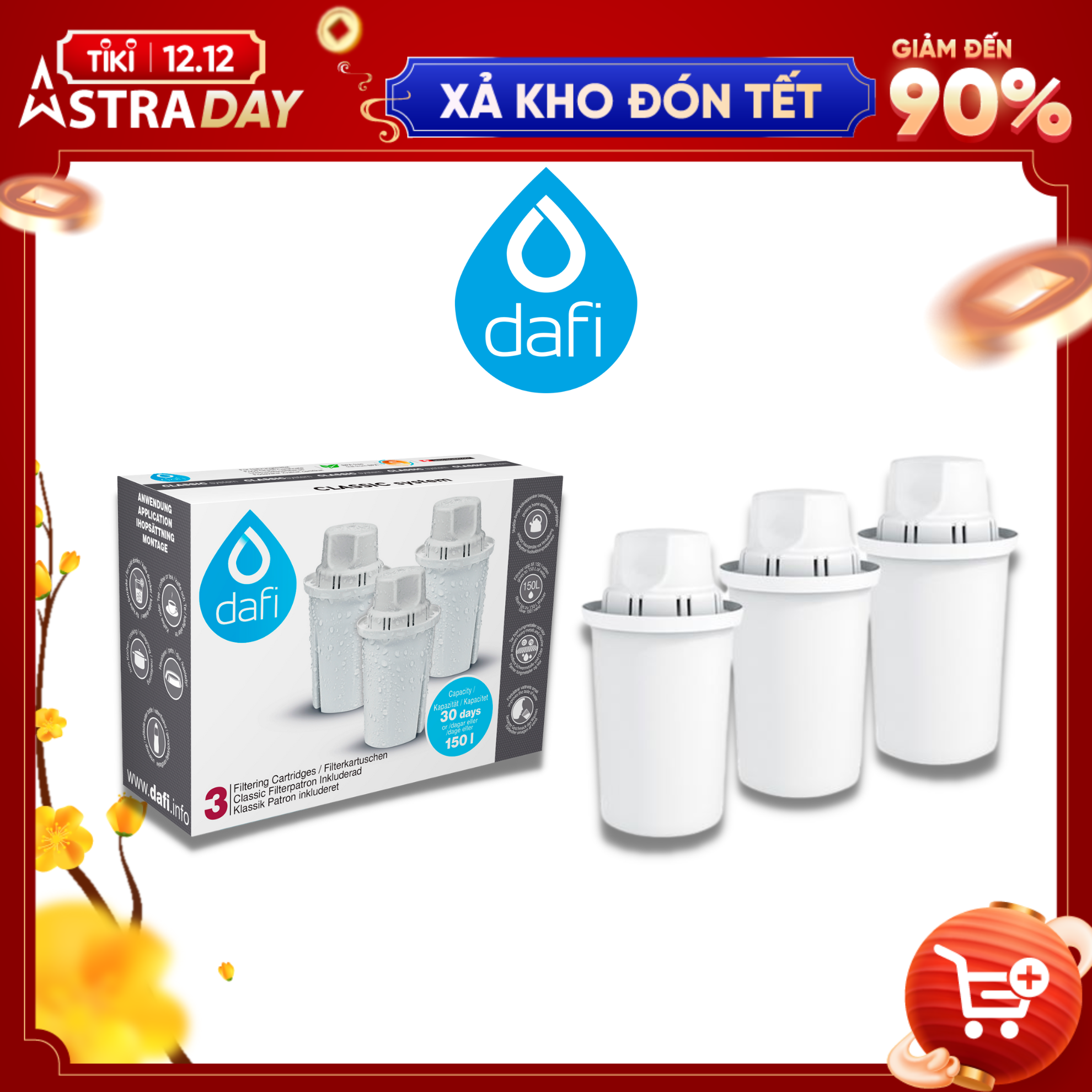 Bộ 3 Lõi Lọc Dafi Classic-923952