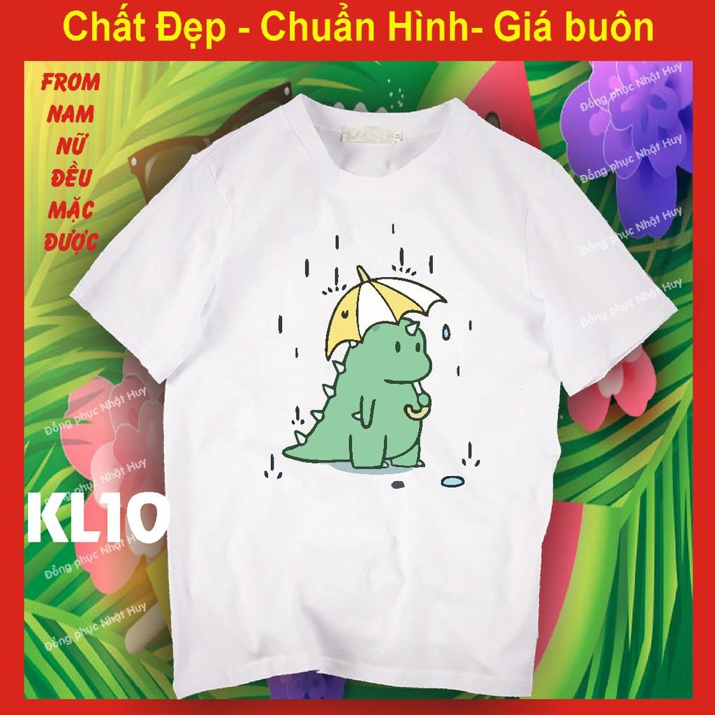 áo thun khủng long chibi 10