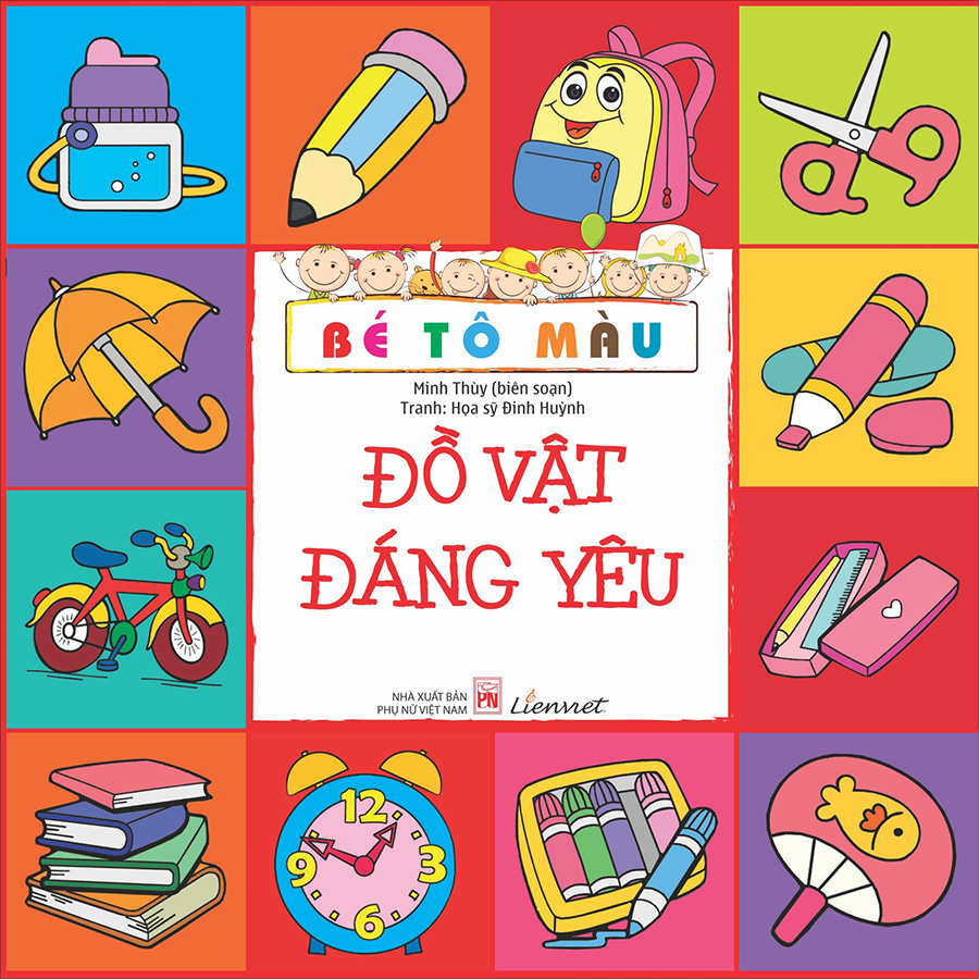 Combo 6 Cuốn : Bé Tô Màu