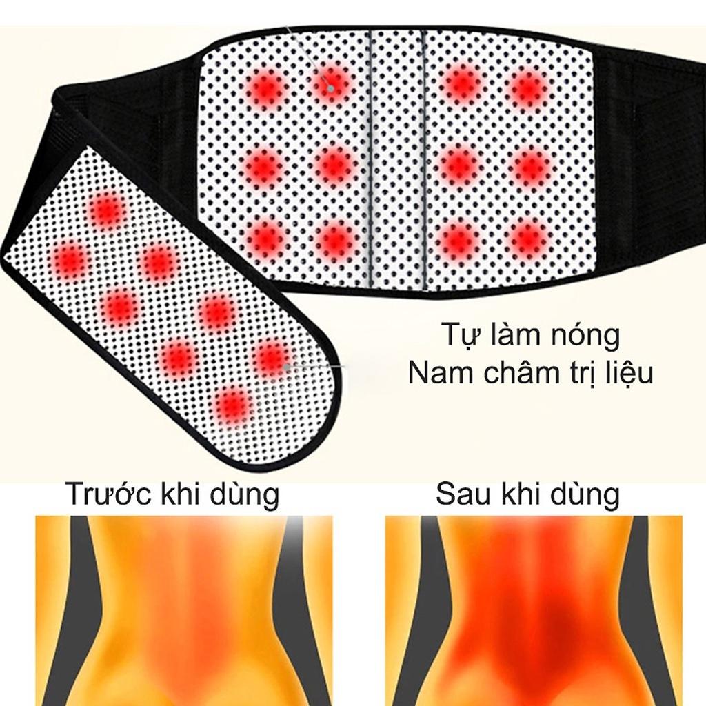 Đai lưng tự sinh nhiệt hỗ trợ điều trị đau cột sống và mỏi cơ