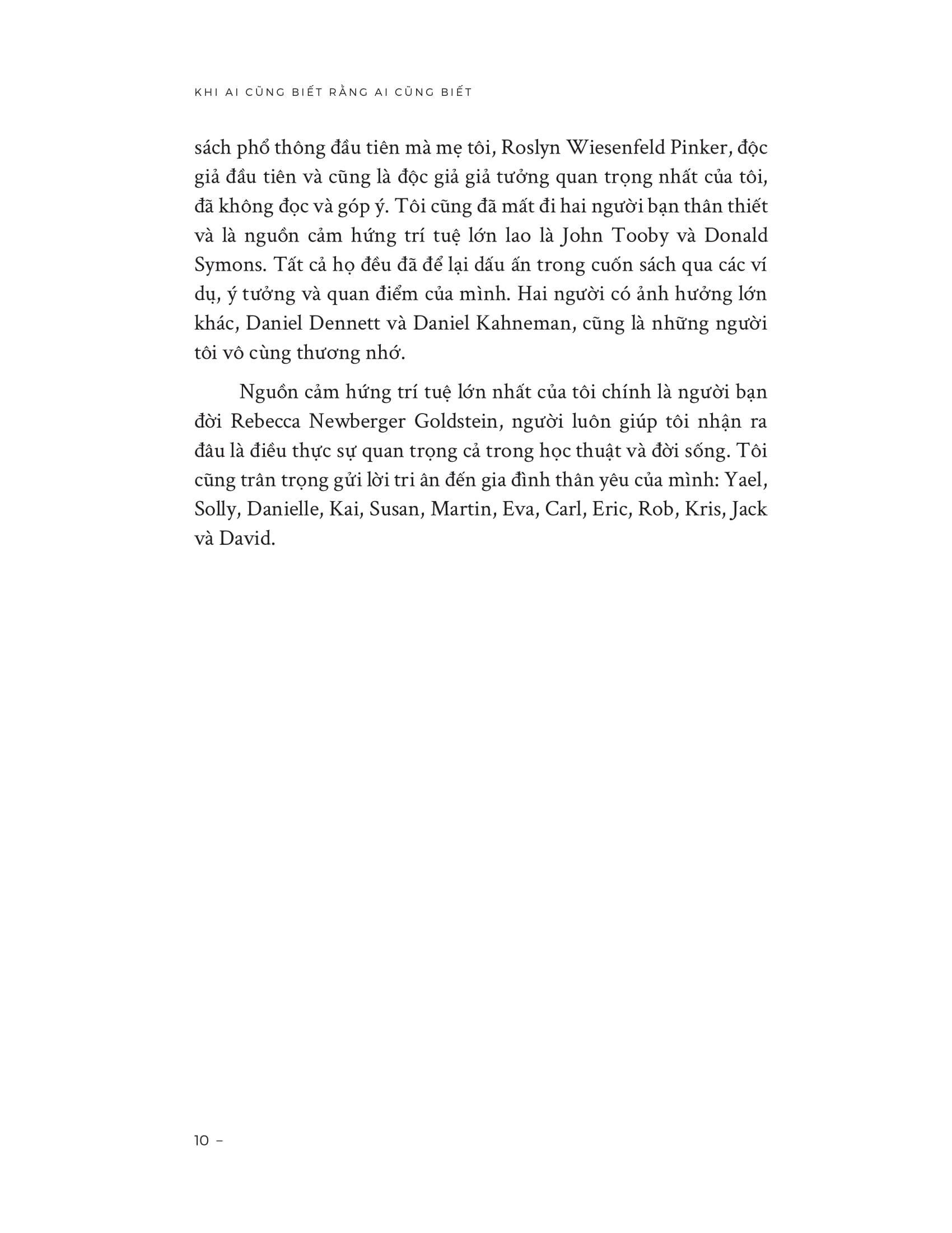 Sách - Khi Ai Cũng Biết Rằng Ai Cũng Biết - When Everyone Knows That Everyone Knows