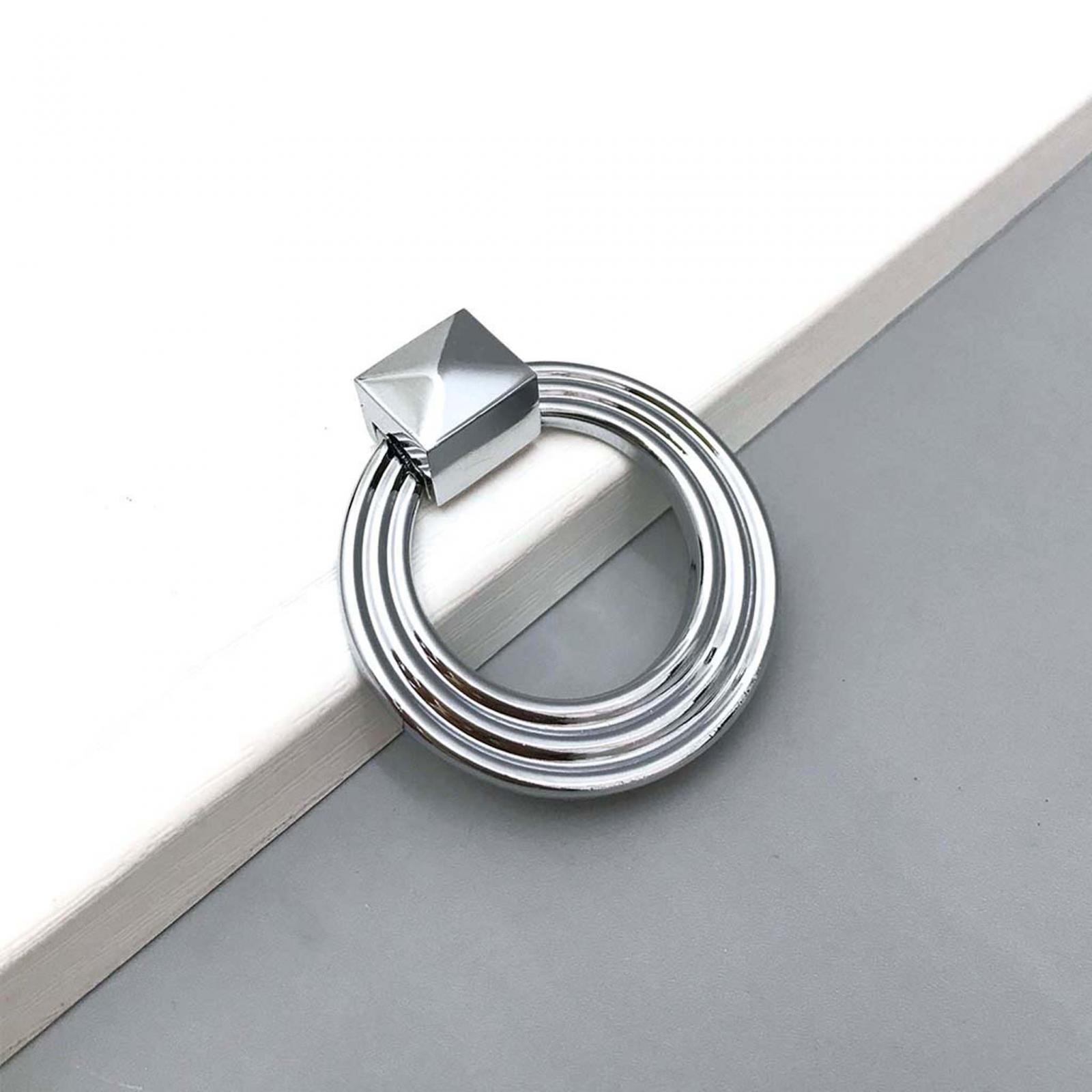 Cabinet  Pull Drawer Knob  Kitchen Pull Metal W/ Screw for Bathroom