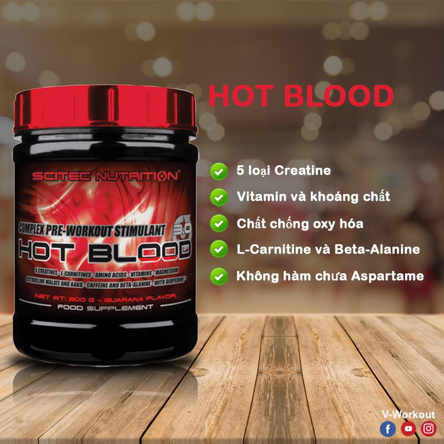 HOT BLOOD 3.0 PINK LEMONADE FLAVOR 820G