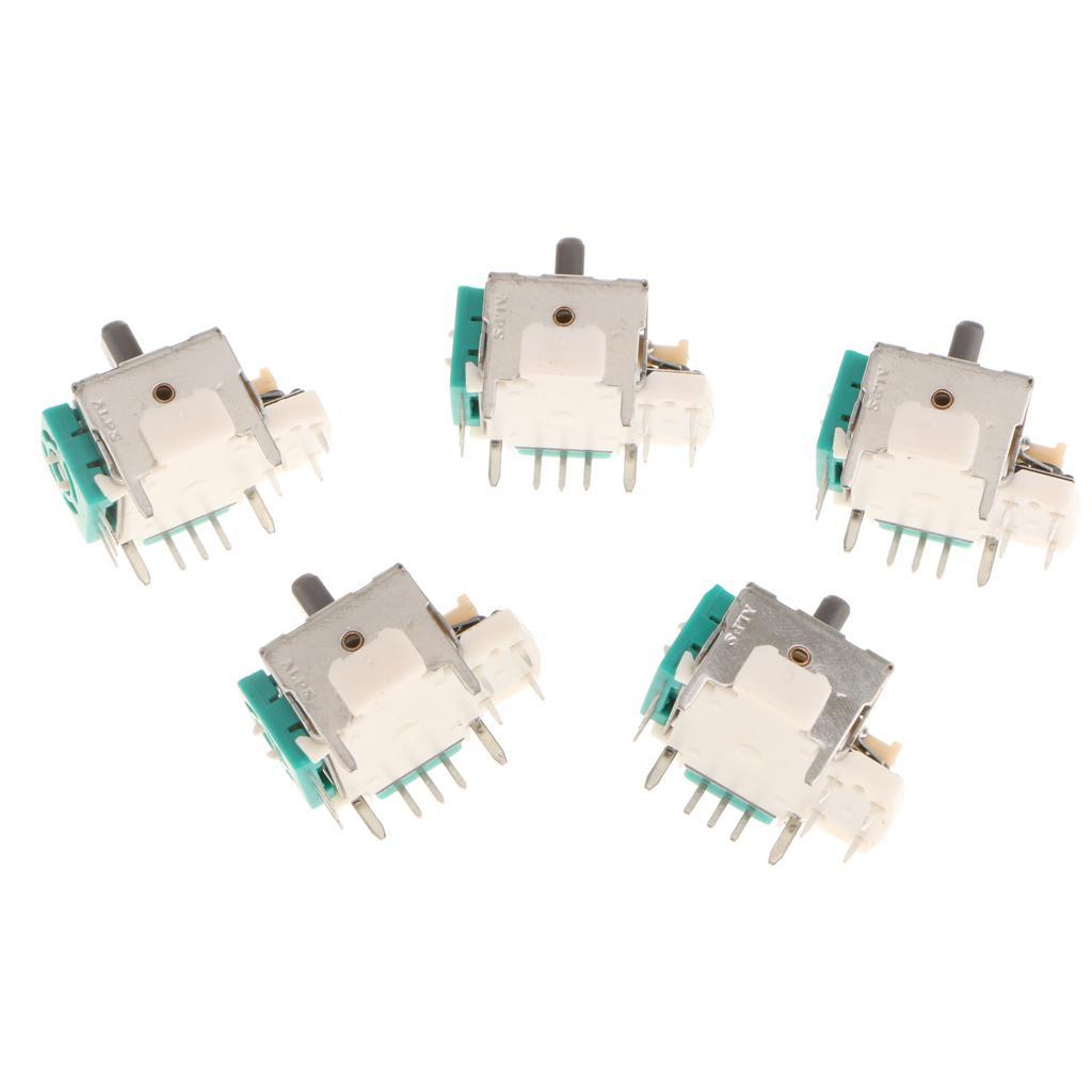Lovoski 5 x 3D Analog Stick Sensor Module + Open Tool for XBOX 360 D Type
