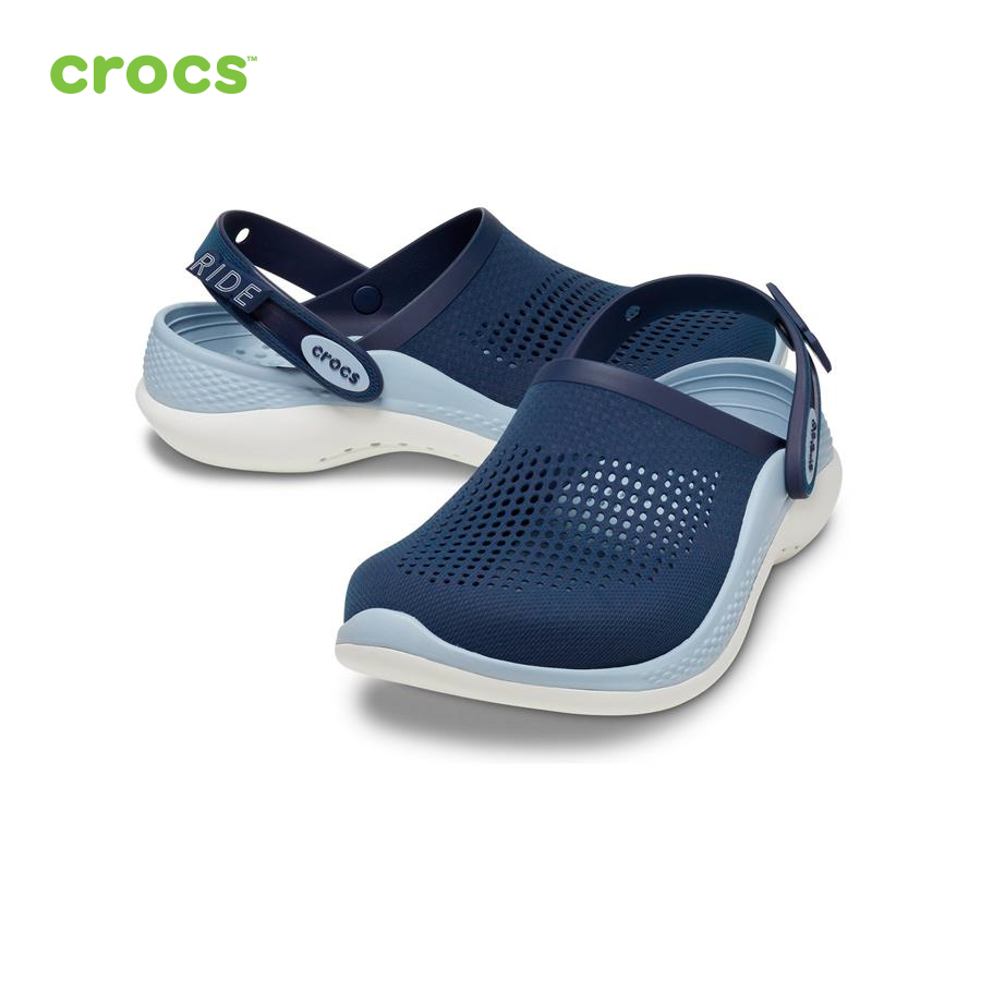 Giày lười nam Crocs LiteRide 360 Clog U Navy/Blue Grey - 206708-4TA