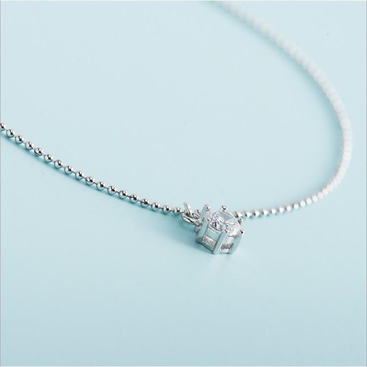 Lắc chân nữ trang sức bạc Ý S925 Bạc Xinh  LC1766- Bảo Ngọc Jewelry
