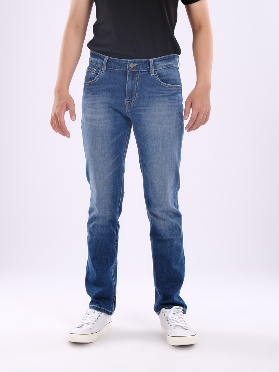 Quần nam dài jeans ống suông MJB0186