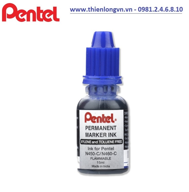 Mực bút lông dầu Pentel - NR401 màu xanh