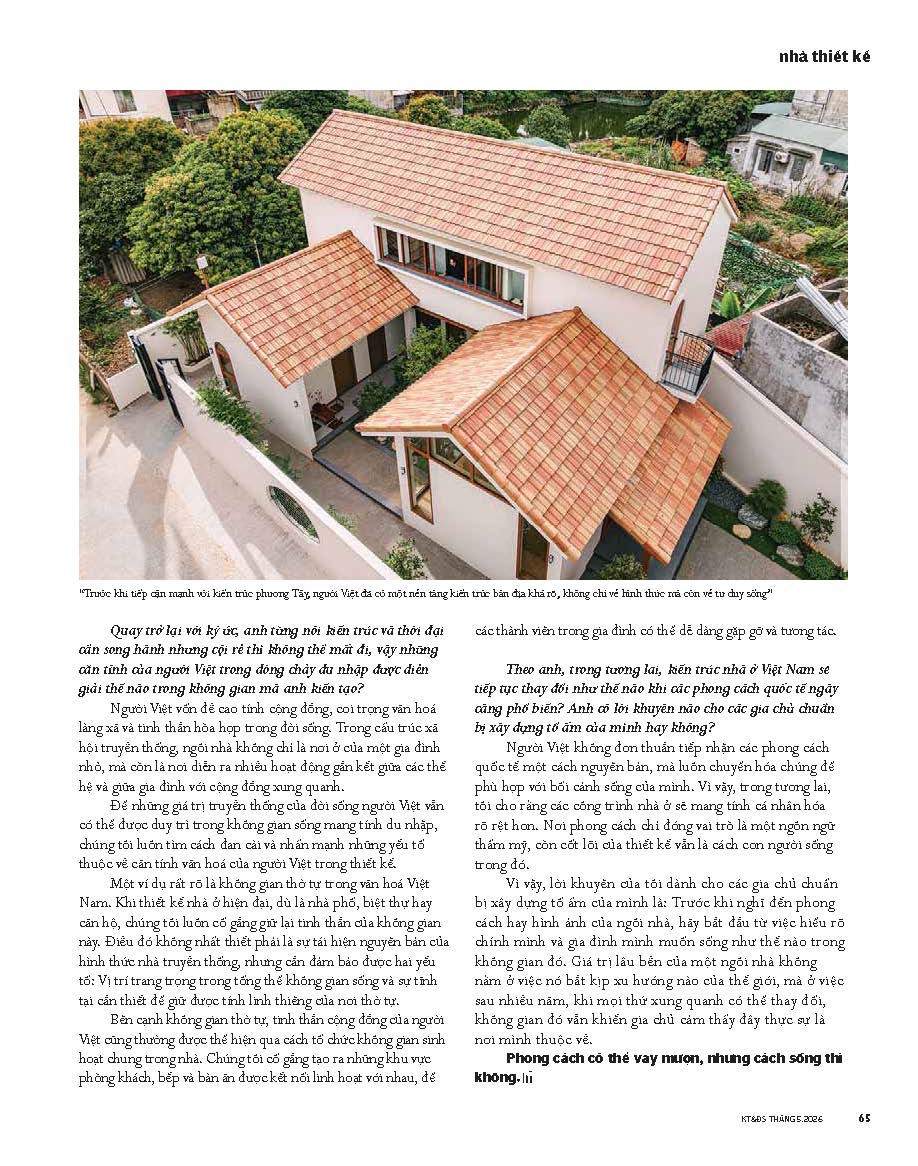 Tạp chí Kiến Trúc và Đời Sống số 239 (Tháng 5-2026) Triệt tiêu chi phí ẩn