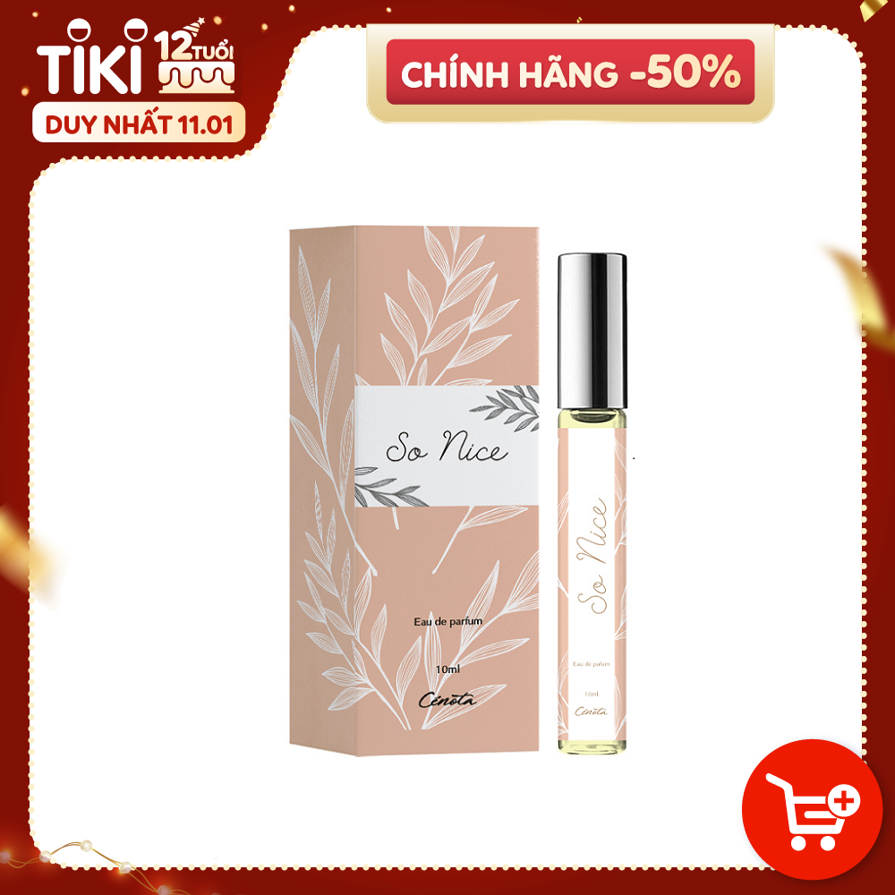 Nước hoa mini dạng lăn Cenota So Nice 10ml Chính Hãng Ngọt Ngào Nóng Bỏng