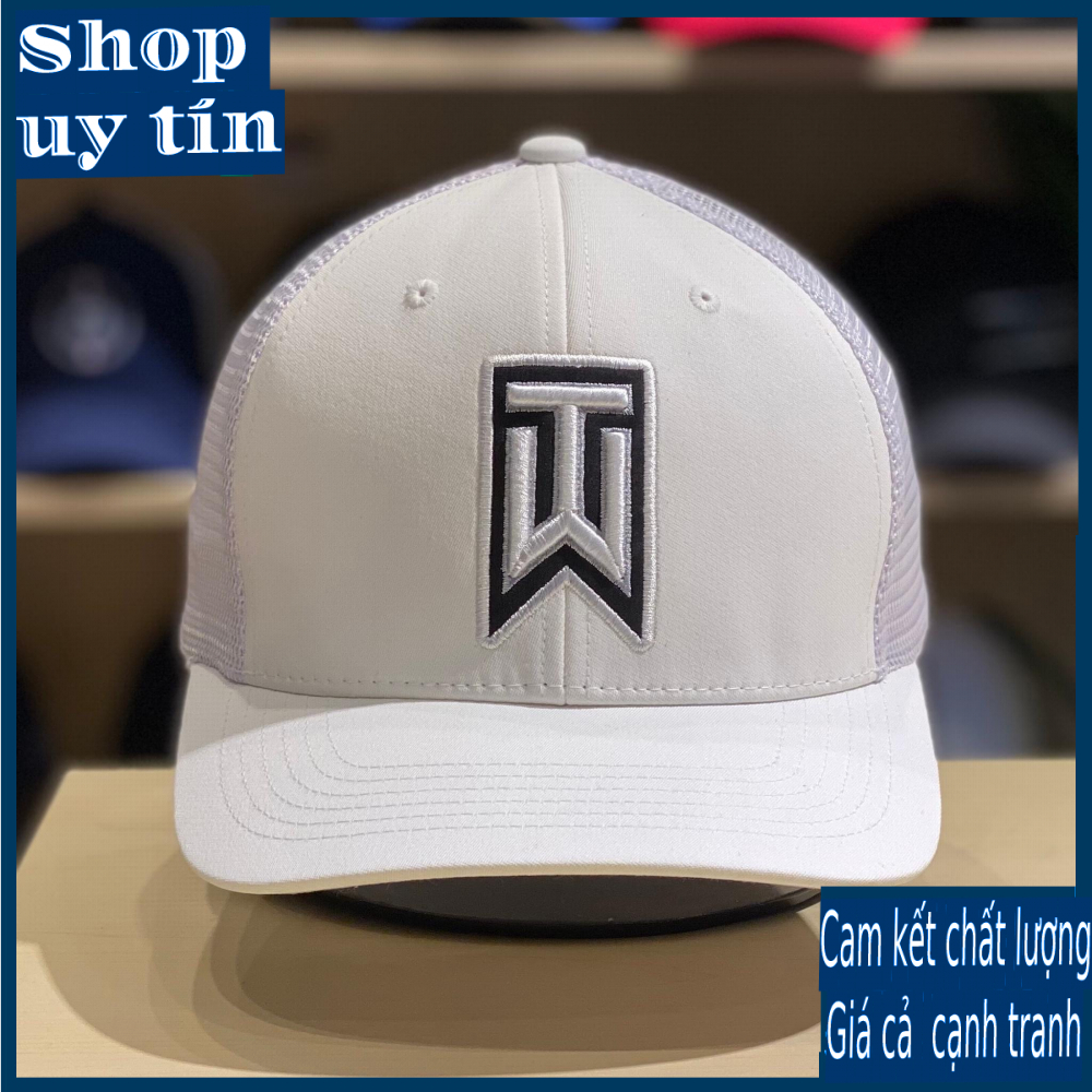 Freeship - MŨ NÓN KẾT LƯỠI TRAI BÍT ĐUÔI THÊU LOGO TRẮNG THỜI TRANG NAM NỮ CAO CẤP - nhiều màu - màu xanh / màu đen/ màu trắng